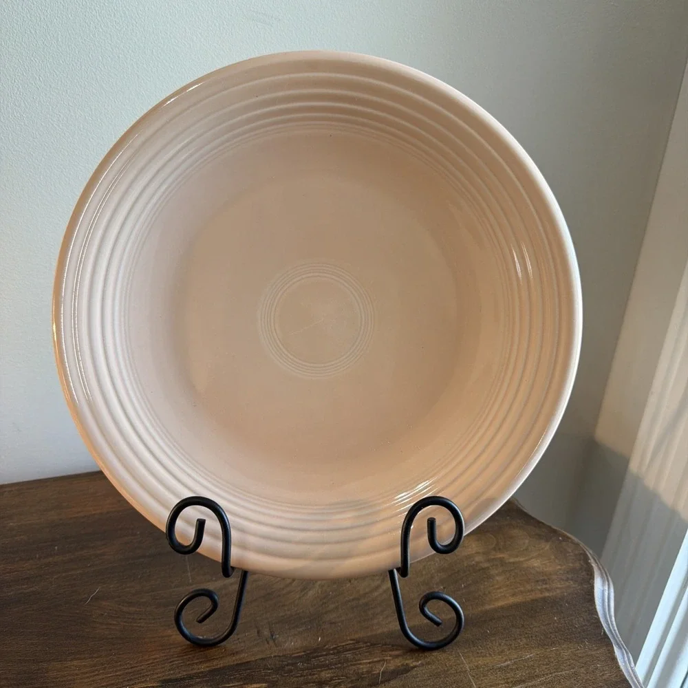 Fiesta Apricot FIESTAWARE VINTAGE 1980s-90s Chop plate Round Platter 11-5/8